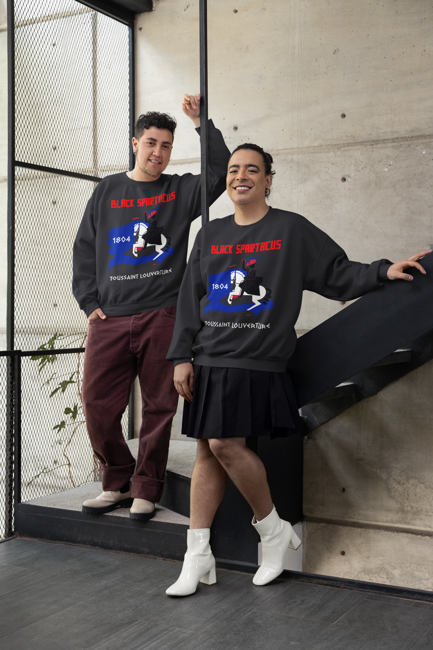 Black Spartacus Sweatshirt