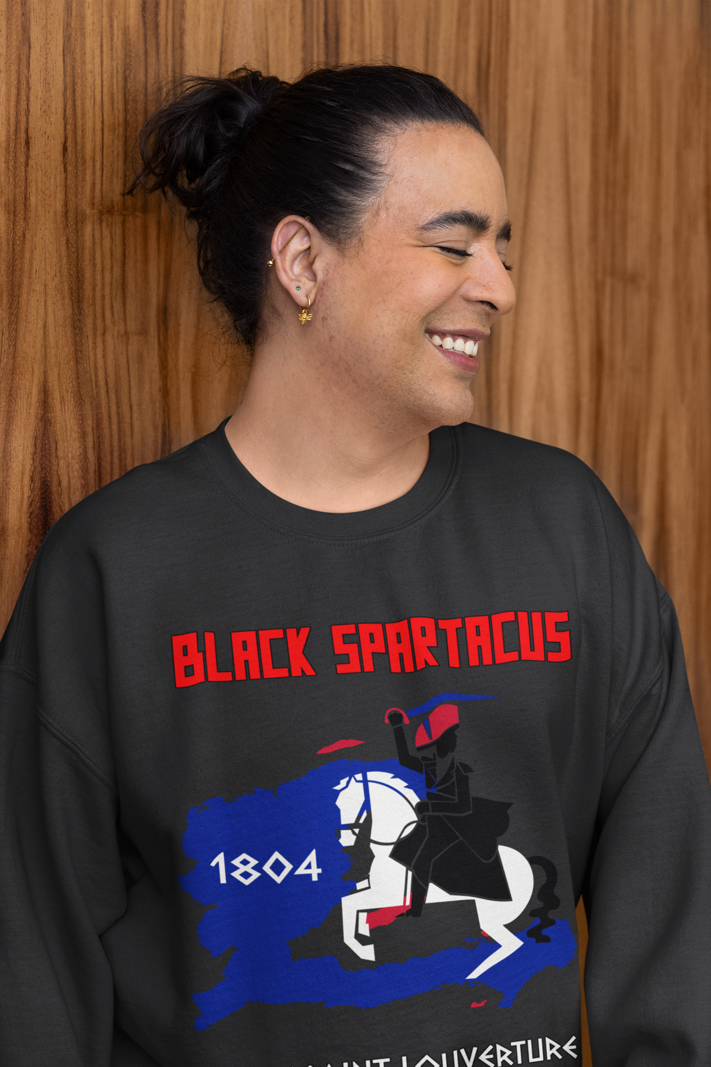 Black Spartacus Sweatshirt